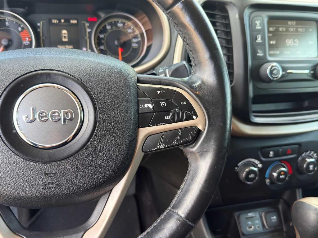 used 2018 Jeep Cherokee car, priced at $16,098