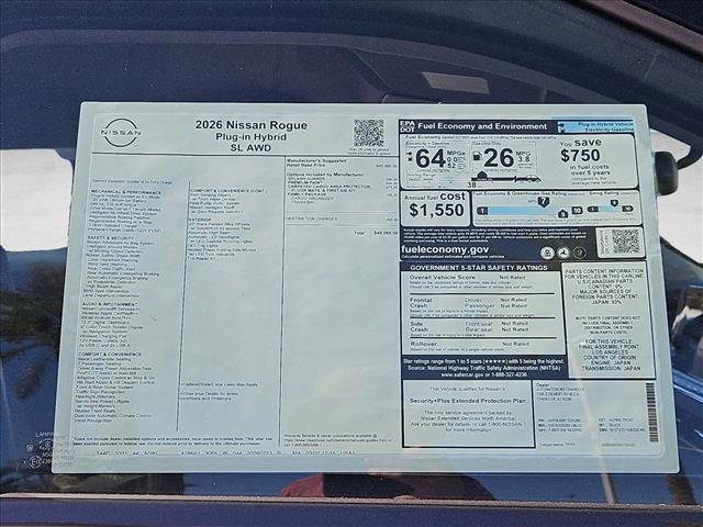 used 2026 Nissan Rogue car, priced at $46,564
