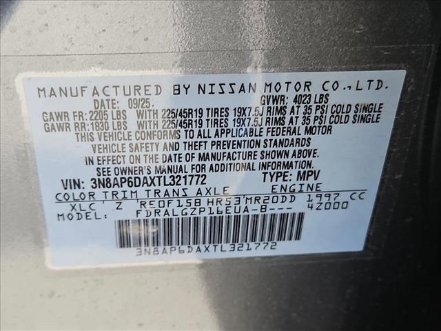 new 2026 Nissan Kicks car, priced at $30,804