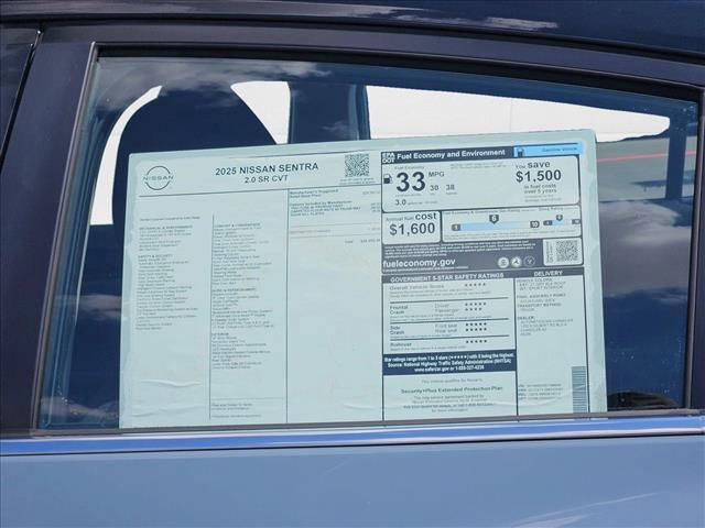 new 2025 Nissan Sentra car, priced at $22,245