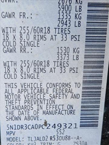 used 2023 Nissan Pathfinder car, priced at $23,998