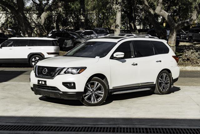 used 2019 Nissan Pathfinder car, priced at $18,590