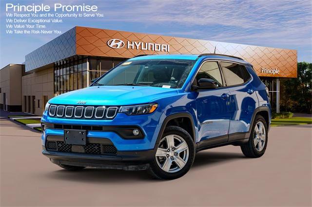 used 2022 Jeep Compass car, priced at $17,994