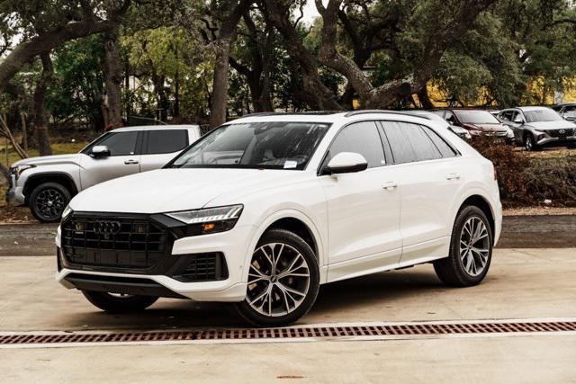 used 2023 Audi Q8 car, priced at $44,655