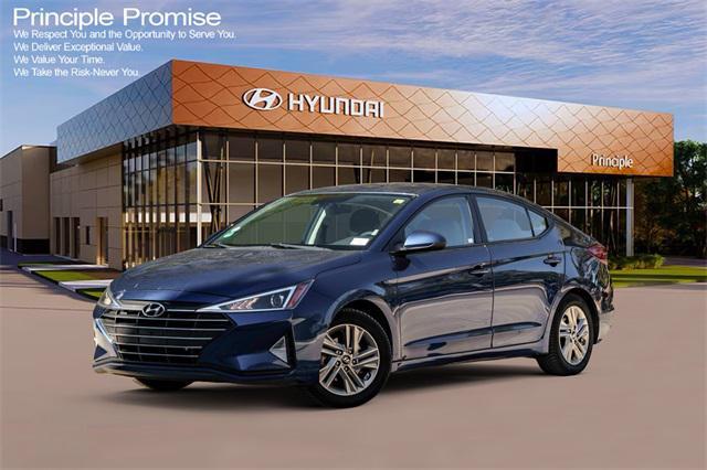 used 2019 Hyundai Elantra car, priced at $12,906