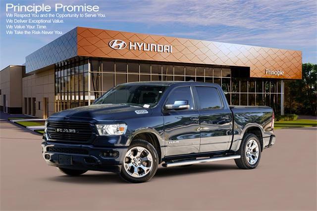 used 2021 Ram 1500 car, priced at $28,807
