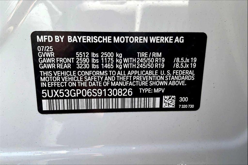 used 2025 BMW X3 car, priced at $49,911