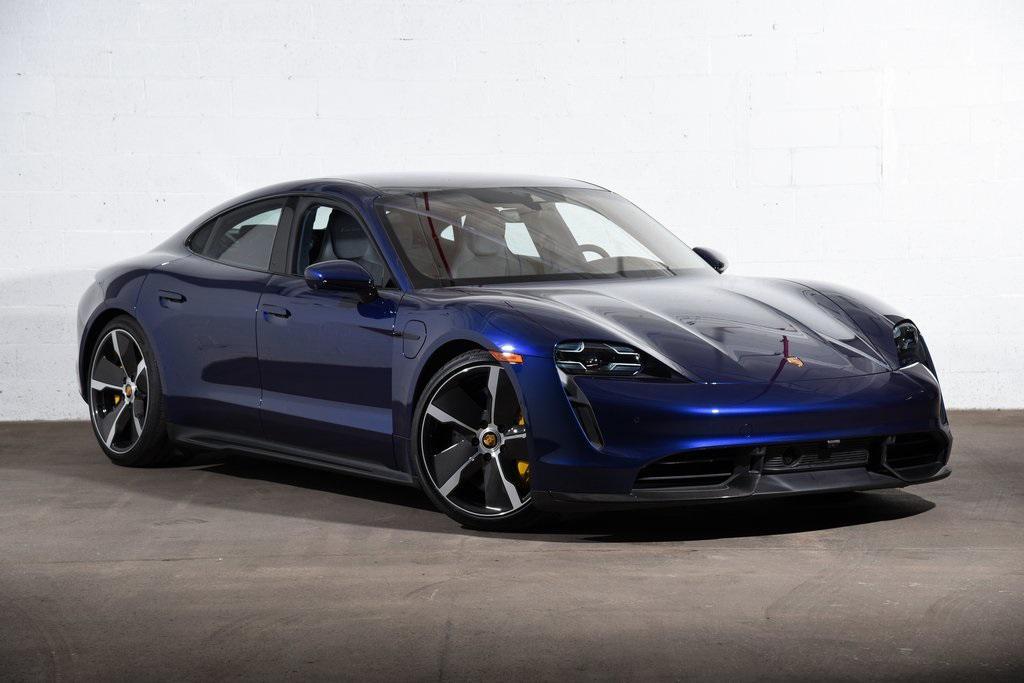 used 2024 Porsche Taycan car, priced at $153,388