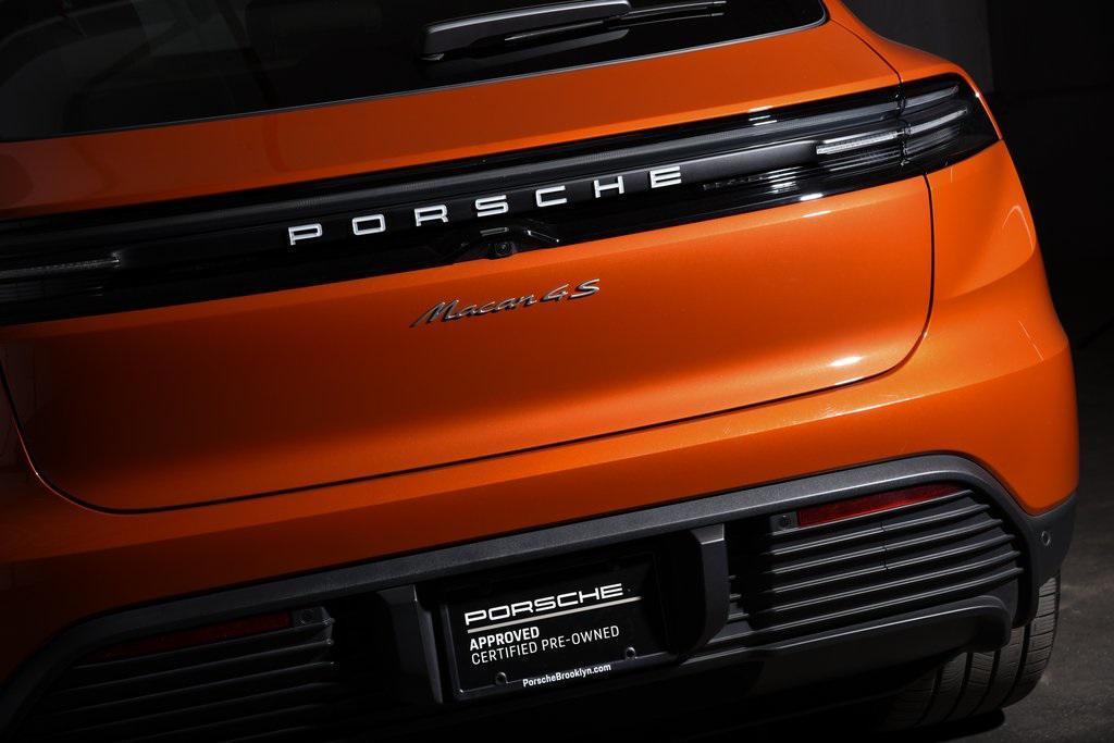 used 2025 Porsche Macan car, priced at $82,388