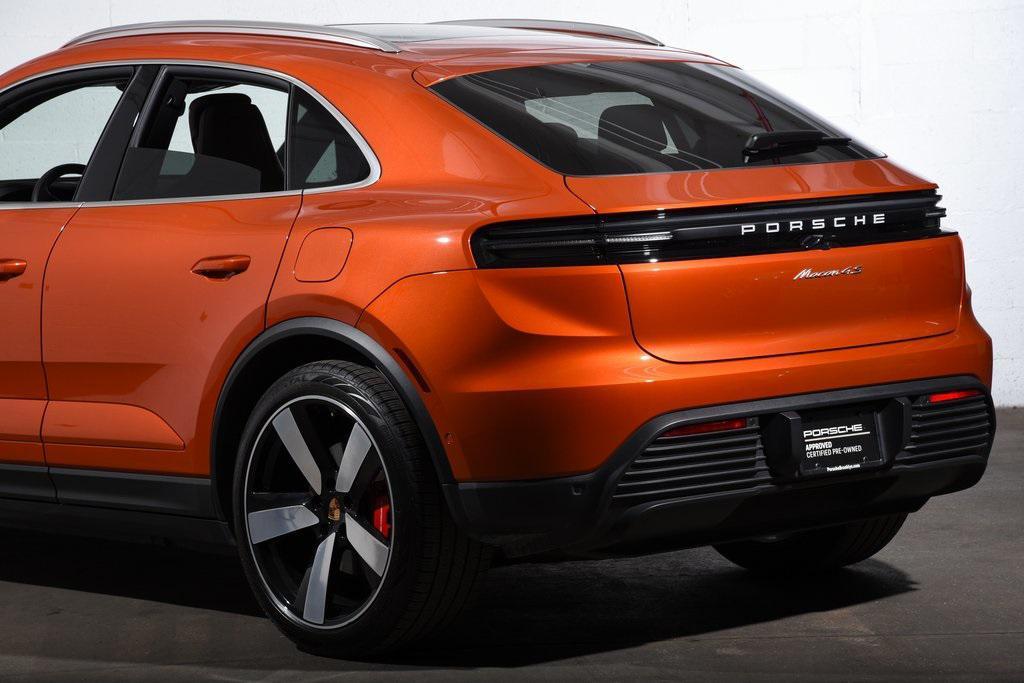 used 2025 Porsche Macan car, priced at $82,388