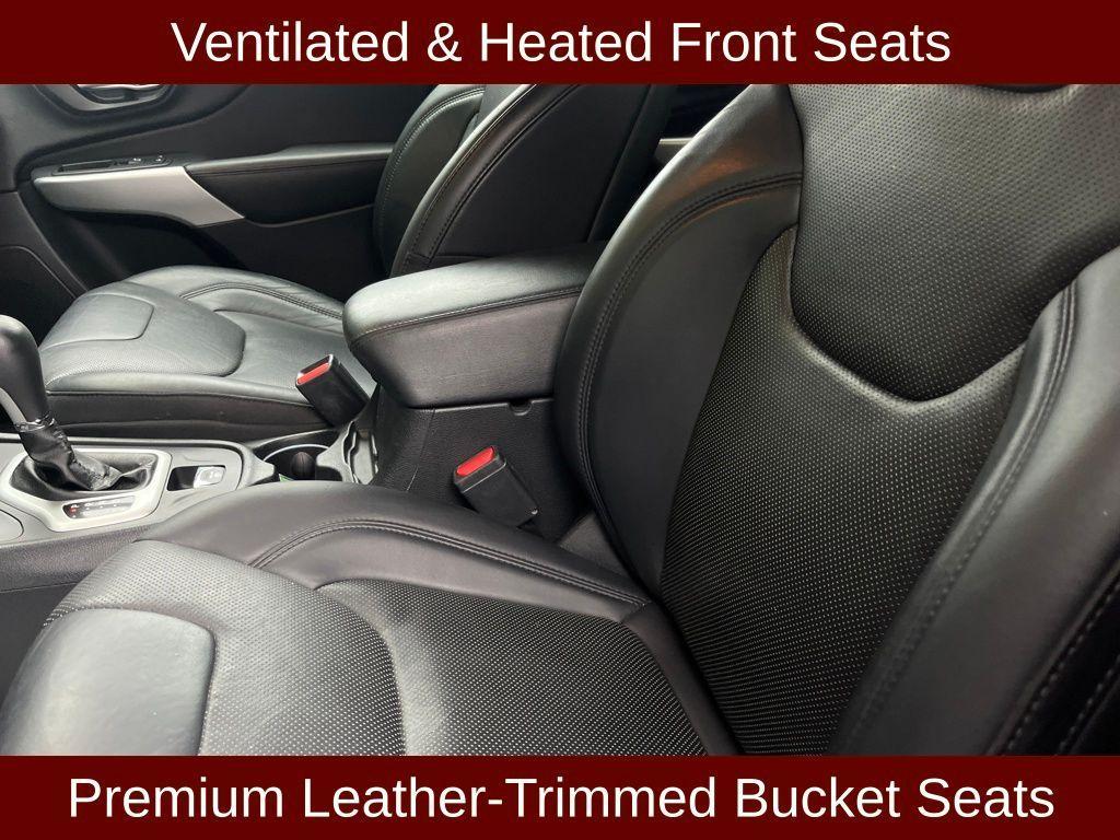 used 2017 Jeep Cherokee car, priced at $16,499