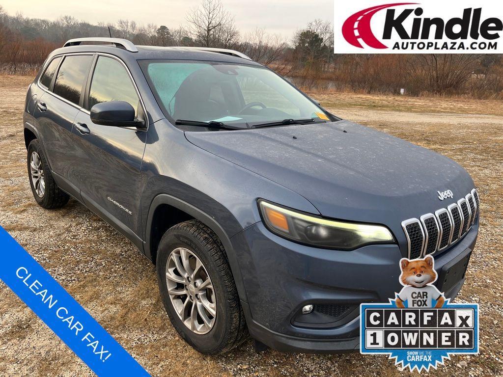 used 2021 Jeep Cherokee car, priced at $19,699