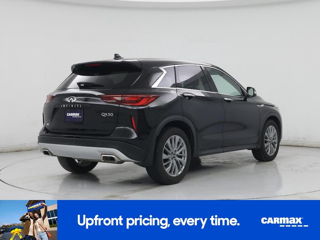 used 2023 INFINITI QX50 car, priced at $25,998