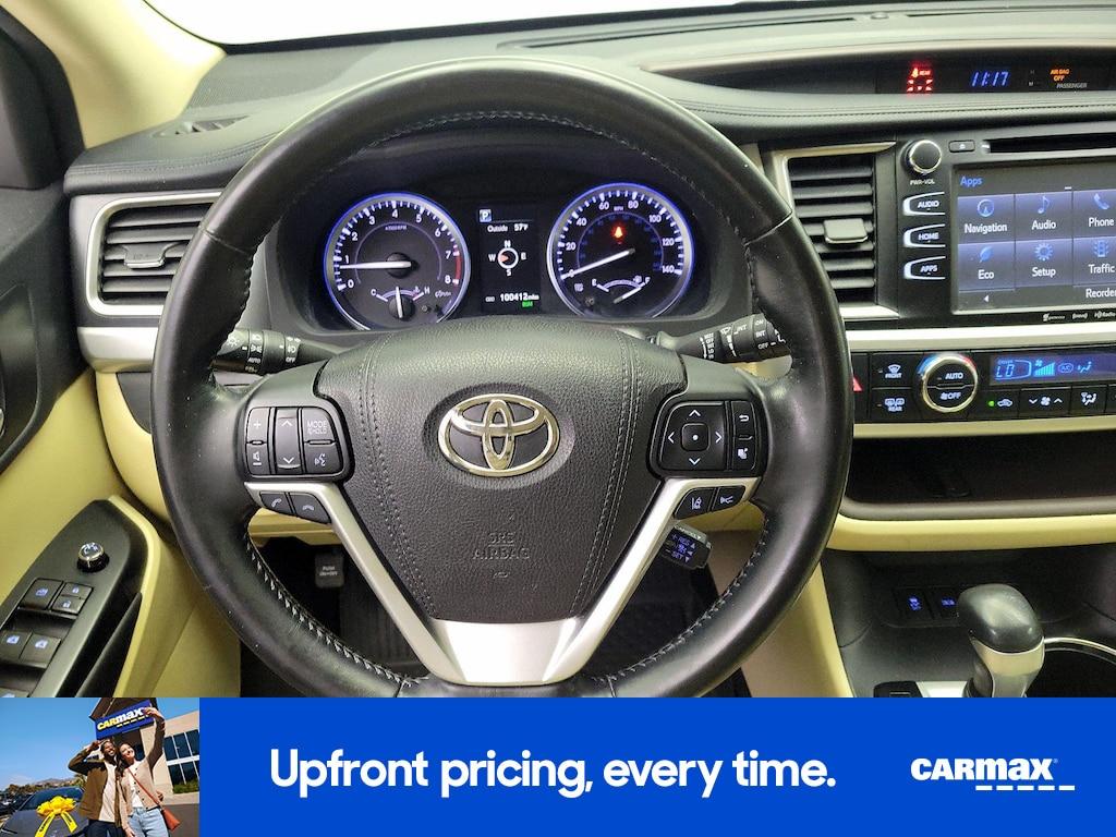 used 2017 Toyota Highlander car, priced at $22,998