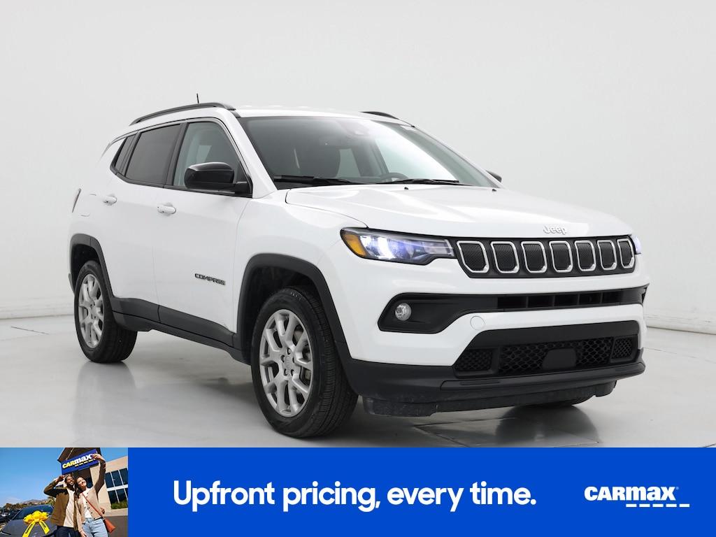 used 2022 Jeep Compass car, priced at $22,998