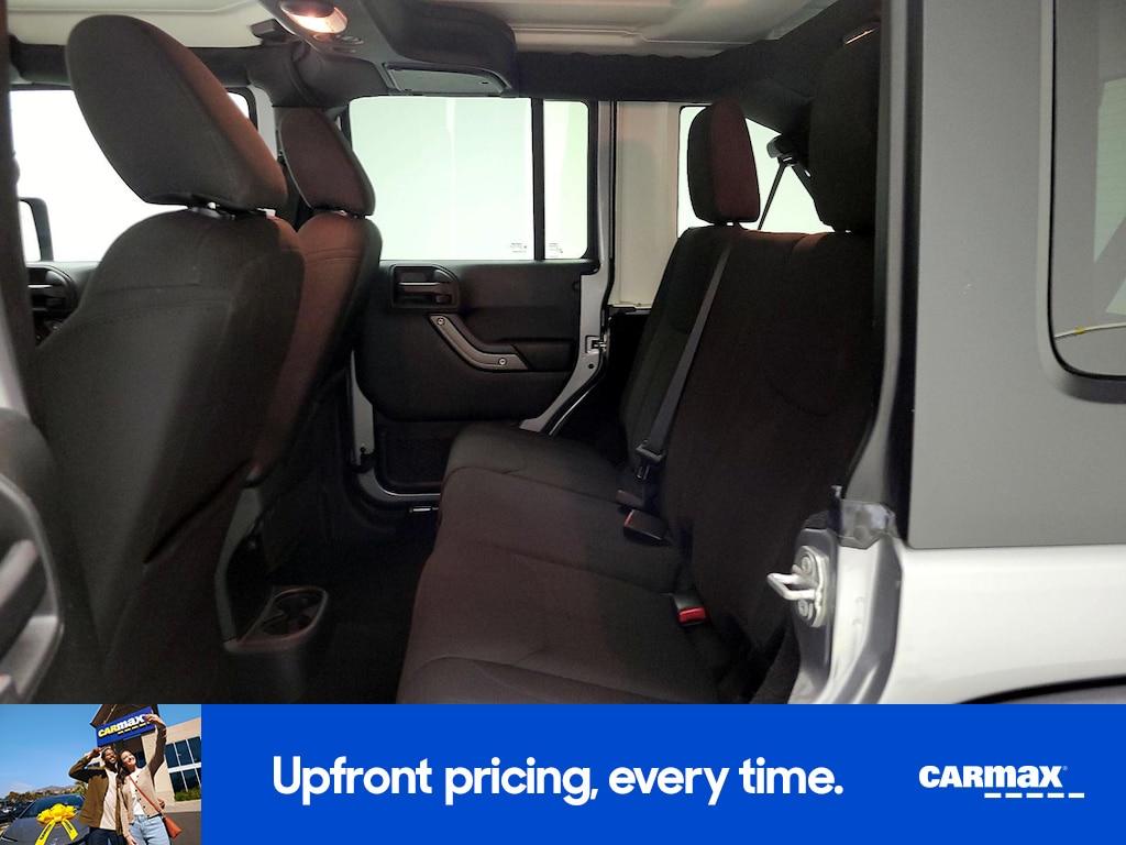 used 2017 Jeep Wrangler car, priced at $21,998