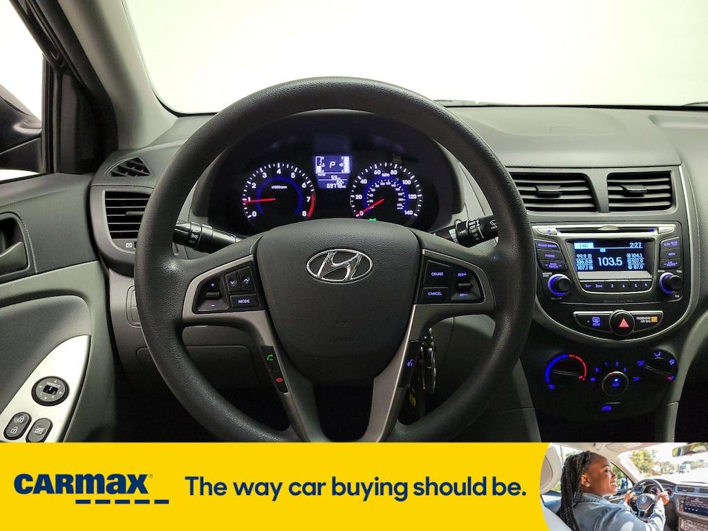 used 2017 Hyundai Accent car, priced at $13,998