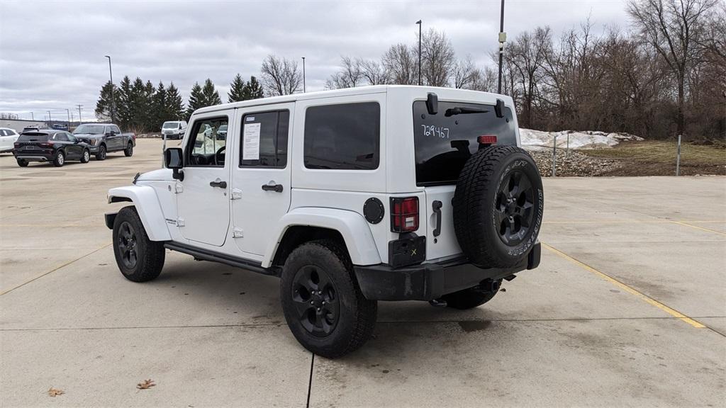 used 2015 Jeep Wrangler Unlimited car, priced at $19,919