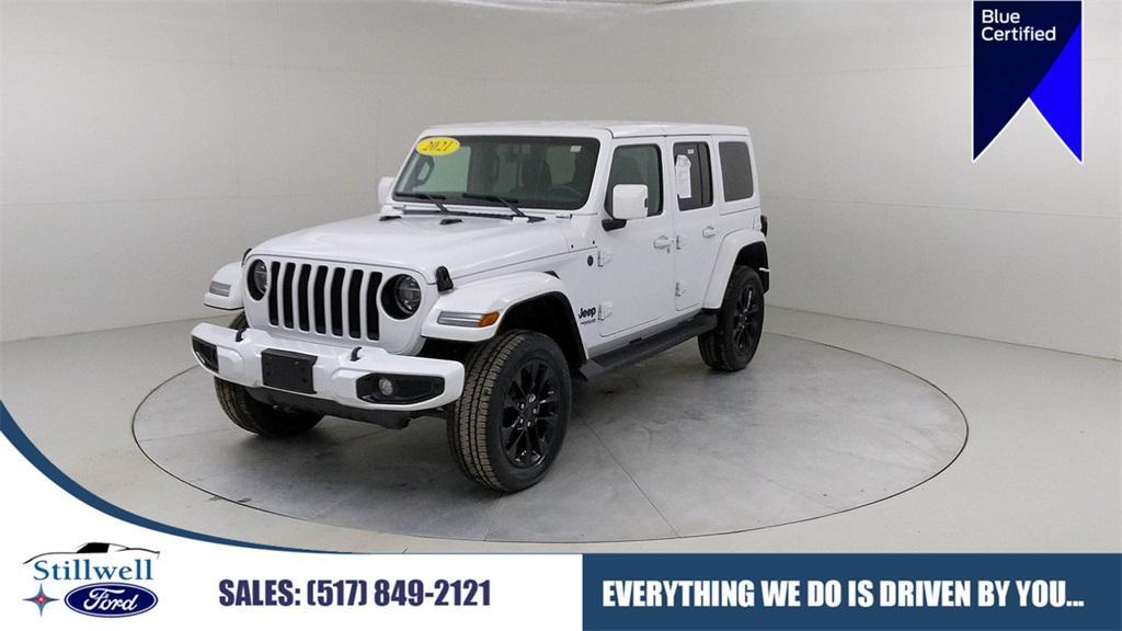 used 2021 Jeep Wrangler Unlimited car, priced at $32,987