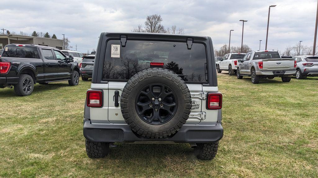 used 2023 Jeep Wrangler car, priced at $29,526