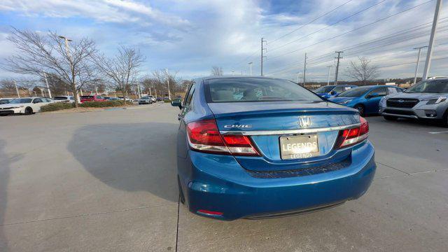 used 2015 Honda Civic car, priced at $9,500