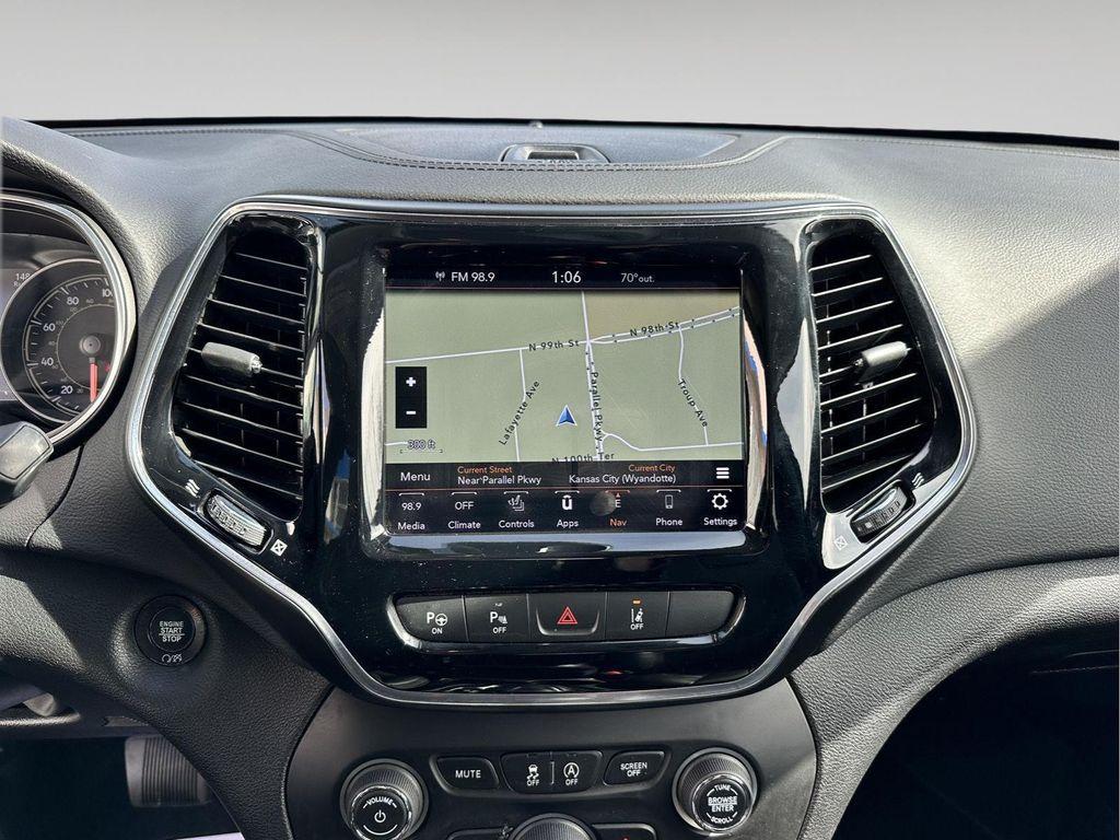 used 2021 Jeep Cherokee car, priced at $19,500