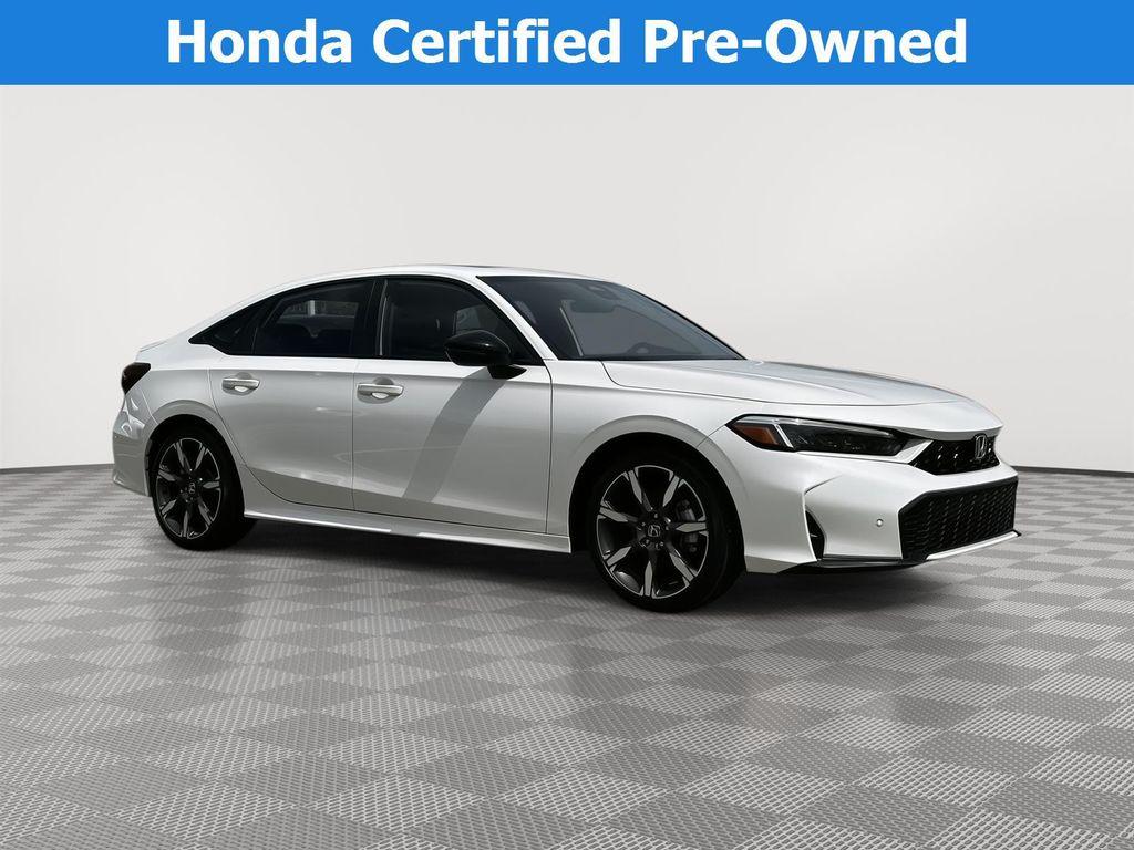 used 2025 Honda Civic Hybrid car, priced at $30,250