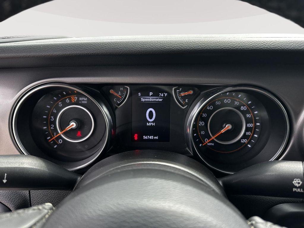 used 2021 Jeep Wrangler car, priced at $25,000