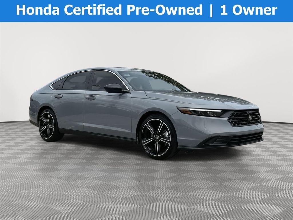 used 2025 Honda Accord Hybrid car, priced at $33,000