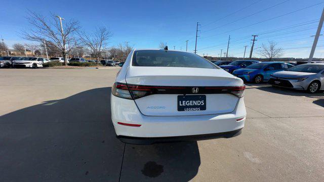 new 2025 Honda Accord car, priced at $31,665
