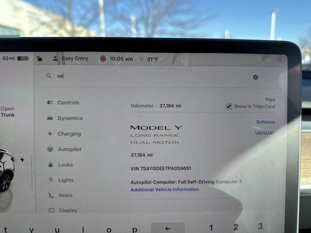 used 2023 Tesla Model Y car, priced at $33,000