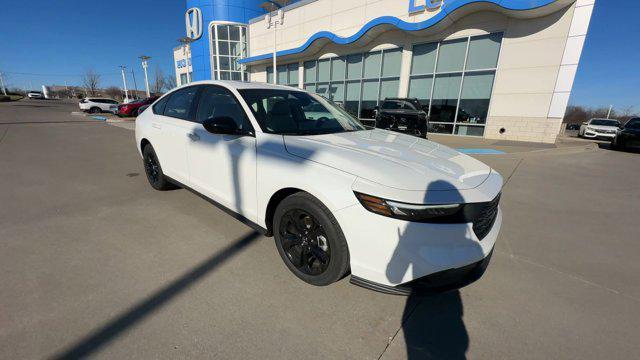 new 2025 Honda Accord car, priced at $32,210