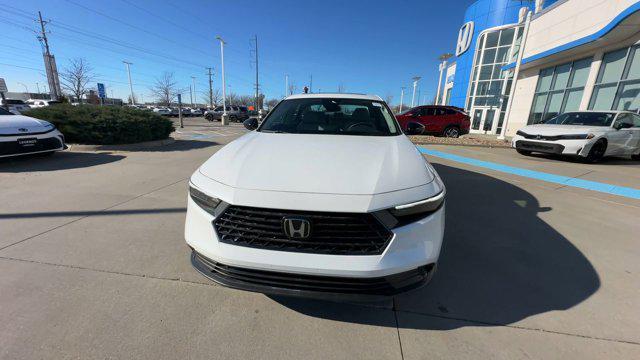new 2025 Honda Accord car, priced at $32,210