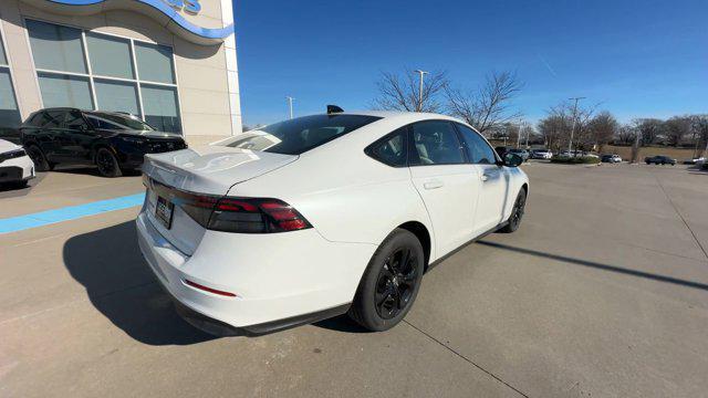new 2025 Honda Accord car, priced at $32,210