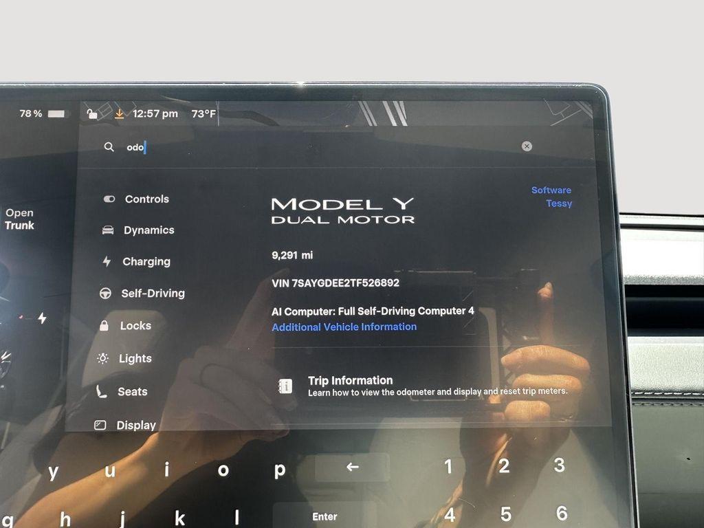 used 2026 Tesla Model Y car, priced at $48,000