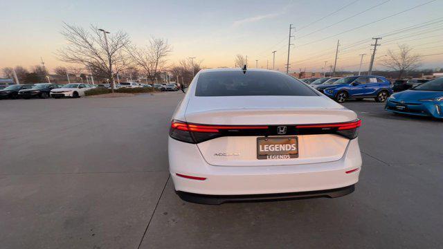 used 2025 Honda Accord car, priced at $28,800