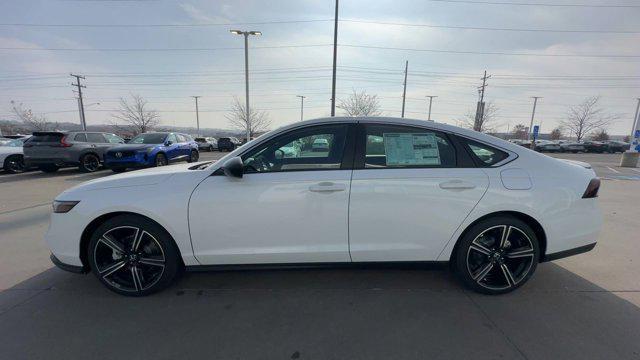 new 2025 Honda Accord Hybrid car, priced at $33,555