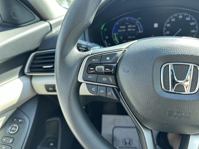 2018 Radiant Red Metallic Honda Accord Hybrid