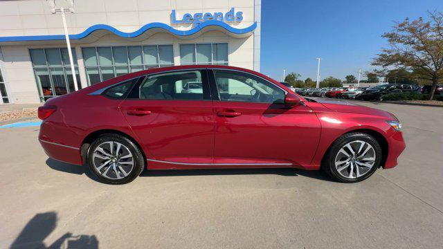 2018 Radiant Red Metallic Honda Accord Hybrid