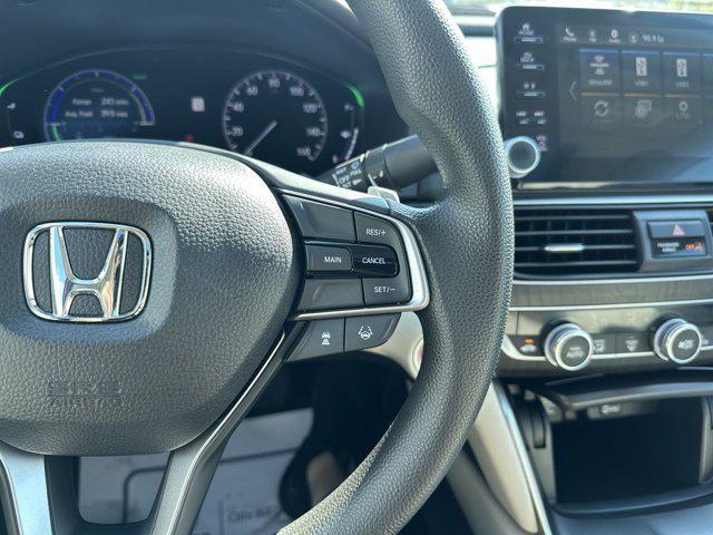 2018 Radiant Red Metallic Honda Accord Hybrid