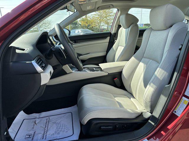 2018 Radiant Red Metallic Honda Accord Hybrid