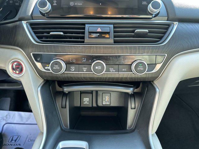 2018 Radiant Red Metallic Honda Accord Hybrid