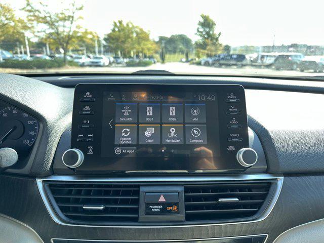 2018 Radiant Red Metallic Honda Accord Hybrid