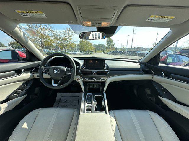 2018 Radiant Red Metallic Honda Accord Hybrid