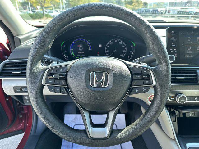 2018 Radiant Red Metallic Honda Accord Hybrid