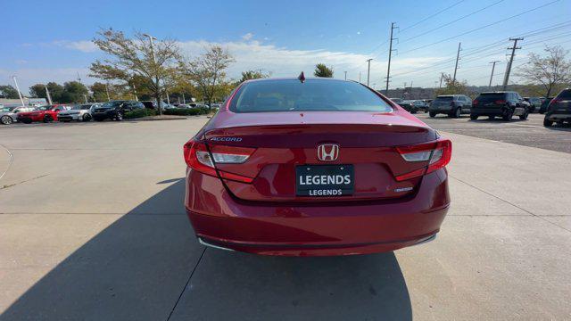 2018 Radiant Red Metallic Honda Accord Hybrid