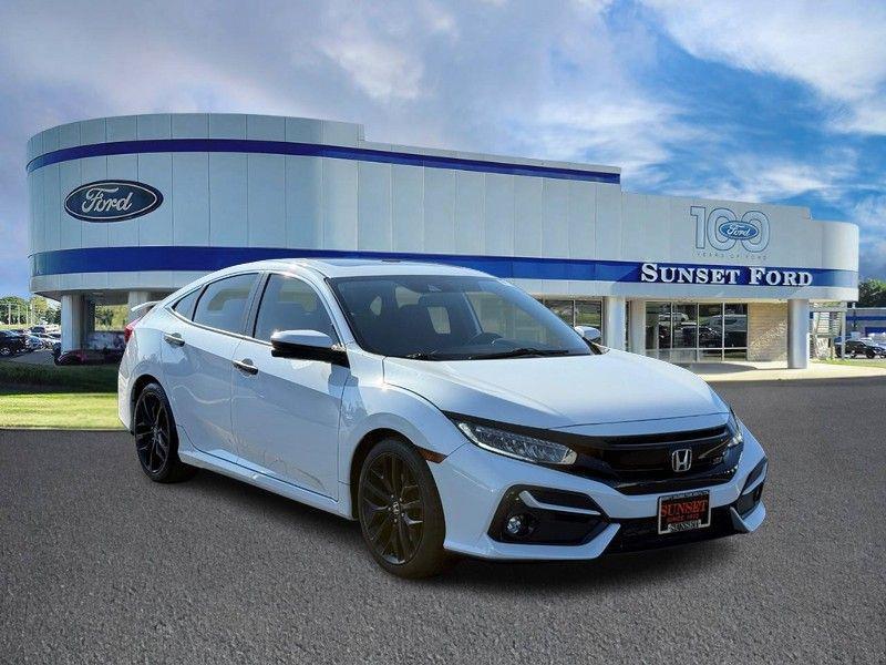 used 2020 Honda Civic Si car, priced at $17,995