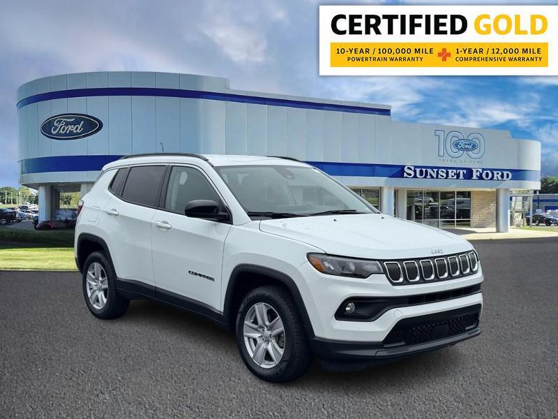 used 2022 Jeep Compass car, priced at $22,495