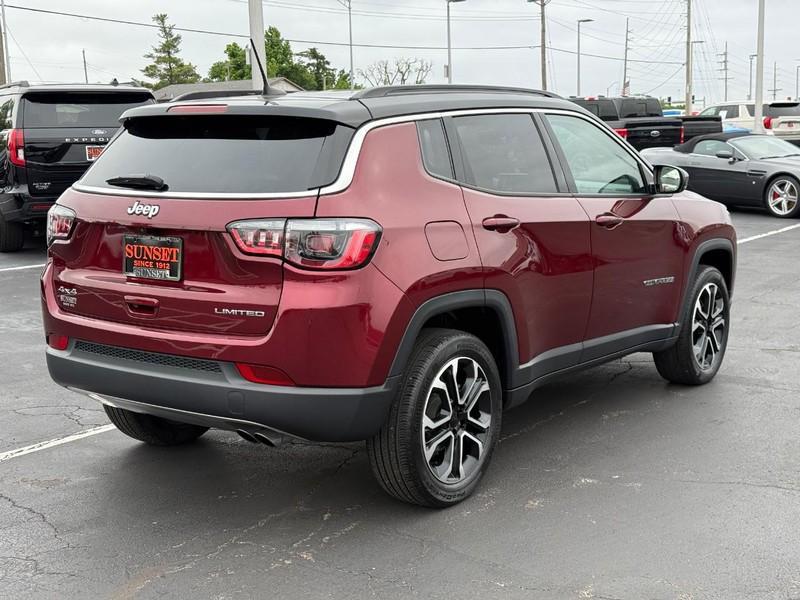 used 2022 Jeep Compass car, priced at $24,995