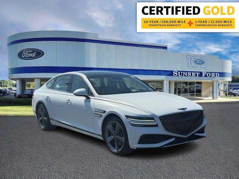 used 2023 Genesis G80 car, priced at $37,995